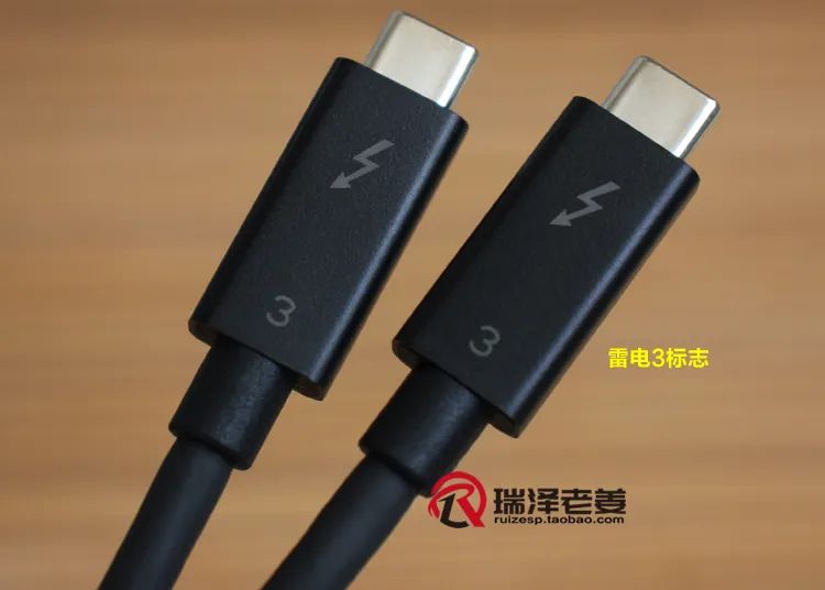 硬货难遇~高品质雷电3数据线，40Gbps USB4 100W快充线 支持5K@60Hz高清，真正全功能！