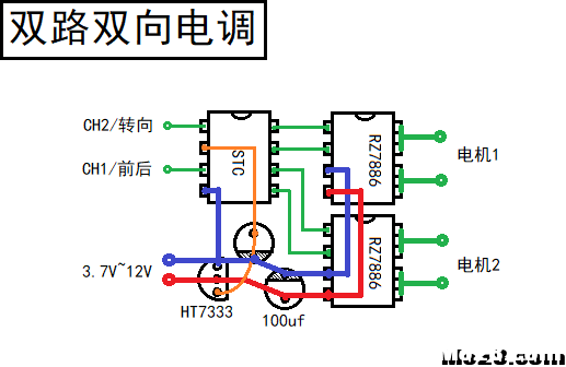 【我爱萝丽爱萝丽】双路混控有刷电调 DIY教程 模型,电调,diy,一些人 作者:我爱萝丽爱萝丽 9648 