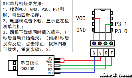 【我爱萝丽爱萝丽】100%烧录成功的STC下载器 DIY教程 diy,固件,单片机 作者:我爱萝丽爱萝丽 3810 